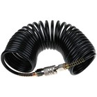 25ft 1 4  Air Hose Recoil Spring Ends Pneumatic Compressor Quick Coupler