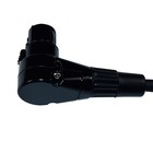 2-pack Hqrp Xlr To Xlr Cable 3-pin Xlr Male Straight   3-pin Xlr Female L-shaped