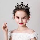 Vintage Tiara Dark Purple Baroque Crystal Queen Crown Princess Diadem Birthday
