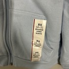 Cat   Jack Hoodie Kids Xs 4-5 Blue New Teddy Bear Zip Up Sweatshirt Relaxed Fit
