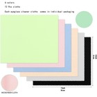 Glasses Cleaning Cloths 12 Pcs  premium Eyeglass Cleaner Cloth  Lens Cloth Fo   