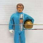 Evel Knievel Stunt Cycle Doll 7  Ideal 1972 W  Helmet Vintage Action Figure