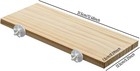 Parrot Bird Wood Perch Platform Large Stand Shelf For Birds tree Wooden 