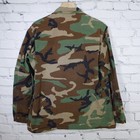 Us Army Bdu Jacket M Short Woodland Camo Ripstop Hot Weather Desert Storm 1987