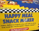 Mcdonald   s Happy Meal Magic Maker Play Food Toys Set Vintage Original New