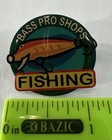 Bass Pro Shops Advertising Fish Hook Hat Lapel Pin  J