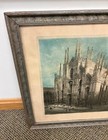 Duomo Di Milano  Milan Cathedral Etching Print W  Frame  26 25  X 21 25  