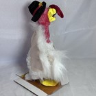 Vtg   Dan Dee  80s 90s  Rare Big Animated Dancing Turkey   Nwt   Nos   New  