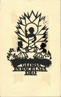 Hindenburg Flight Cover Friedrichshafen Germany 1936 Glory To God Postcard