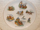 Vtg Royal Winton Plate Le Vieux Canada  old Canada  Ca 1953 10 1 2  England Mc