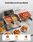 Vevor Commercial Electric Deep Fryer 9 51 Qt 1700w Steel Countertop For Home Use