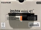 Fujifilm Instax Mini 41 Instant Film Camera 16844408  black   New Free Shipping