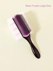 9 Row Detangling Hair Brush Unisex Denman Style Scalp Massage Hair Comb Straight