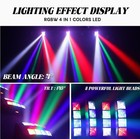 Moving Head Light 120w 8 Led Mini Spider Stage Effect Light Dmx Dj Party Light