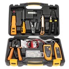 15-in-1 Professional Network Tool Kit - Rj45 Crimper  Cable Tester  Wire Strippe