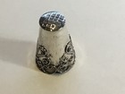 Vintage Mexico Sterling Silver  925 Ornate Thimble