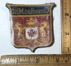 Vintage Canadian Mist Whisky Logo Patch Whiskey Alcohol Distillery Advertising