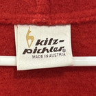 Kitz Pichler Austria Blazer Sweater Womens 12 Red Boiled Wool Jacket