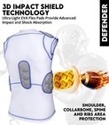 Exxact Sports Youth Padded Football Compression Shirt  Football Rib Protector