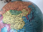 Vintage 8    Terrestrial Globe  Early 1950   s  