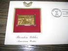 1997 Thornton Wilder American Writer Gold Golden Fdc Replica Cover Stamp