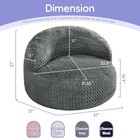 Hobestluk Bean Bag Chair Giant Bean Bag Chairs For Adults Big Bean Bag Chair    