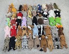 Ty Beanie Babies Vintage 90s Animal Plush Lot Of 60 With Tags Collection