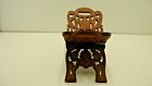 Vintage Hand Carved Wooden Folding Book Holder Bible Display Stand India