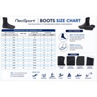 Neosport 5mm Hard Sole Dive Boots     Premium Neoprene Scuba Boots With Molded