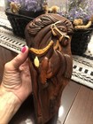Vintage Signed 3d Horse Puzzle Box Trinket Box   Equestrian   collectors Ooak    