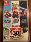 Super Mario 3d All-stars - Nintendo Switch - Display Only - No Game   Case Only