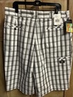 Dickies Flat Front Chinos Size 36 White Plaid