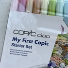 Copic Ciao My First Starter Set-10 Alcohol Markers 2 Multiliner Pens booklet
