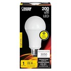  A21 Led Light Bulb  200w Equivalent  Non-dimmable  200w Led 3000k Bright White
