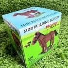 Horse Mini Building Blocks 350 Pcs Ages 7  Impact Photographics Educational Toys