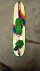 O brien International 42  Green Blue Water Skis Demonstrator Vintage 70s 80s