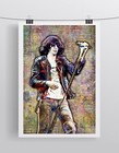 Joey Ramone Of The Ramones 8x12in Poster  The Ramones Print Free Shipping Us