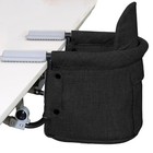 Portable Baby High Chair-foldable Convertible Table For Travel   Home clamp-o   