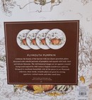 Williams Sonoma Plymouth Pumpkin Appetizer Plates New Set Of 4 Thanksgiving