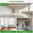Self-leveling Green Laser Level Cross Line With 2 Plumb Dots Laser Tool -360    