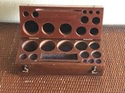 Scale Weight Set  empty  Case Wood Beautiful Wooden Box Vintage No Weights