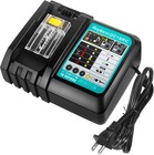 Bl1830 14 4v-18v Li-ion Battery Charger Compatible With Makita Dc18sf Bl1840 New