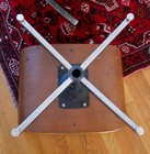 Mid Century Modern Eames Style Ottoman By Northfield Metal Products Co  Ontario