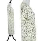 Vintage 70s 80s 90s Floral Cottagecore T Shirt Midi Dress Size Xl Cottage Fall