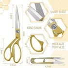 4 Pcs Vintage European Embroidery Scissors     Precision Craft   Needlework Too   