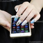 Top Crystal Ab Czech Crystal Rhinestone Flatback Nail Art Decoration Multi Shape