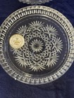 Set Of 4 Vintage Crystal Clear Signature Essex Coasters 24  Lead Crystal 3  5   