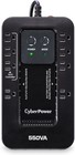 Cyberpower Ec550g Ups 550va Battery Backup 8 Outlets Eco Mode Surge Protection   
