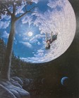 Rob Gonsalves   Over The Moon   Newly Custom Framed Art Print Magic Realism