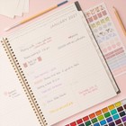 Blue Sky 2027 Weekly   Monthly Planner 8 5  X 11   Midnight Garden- 2027